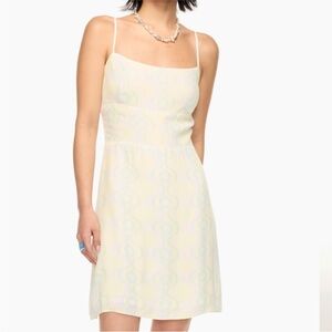 NWOT Aritzia Sunday Best Jackson Mini Dress - Vanilla Vector (Size Small)